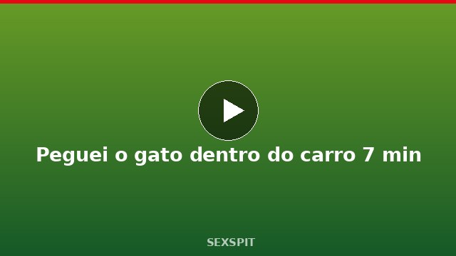 Peguei o gato dentro do carro 7 min