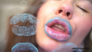 Angelic Frosted Pillow Lips and Melting Icy Kiss