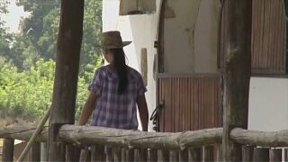 Beautiful ass fucking in the countryside