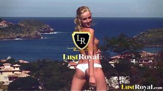 Busty Brunette Kylie Enjoys Anal and Loves Getting Facial Cumshot