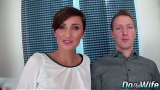 Cum Thirsty Wife Gabrielle Gucci Gorges Herself on a BBC