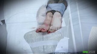 Cute Blonde Catuglar put in tight BDSM EP