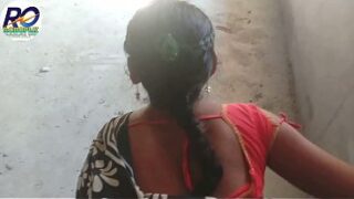 Desi village madam fucked in doggy position next to the school and ass fucked in the rest room by lifting the saree, Hindi audio, Clear Ways
