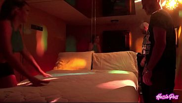 Disco Lights Blur As Horny Valentina Jewels Gets Her Pussy Pounded!