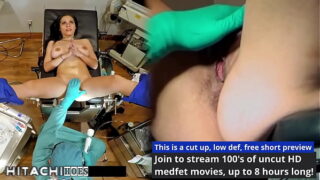 Freshman Adrianna Fox Gets Hitachi Magic Wand Orgasms By Doctor Tampa During Physical 4 College At HitachiHoes – Reup