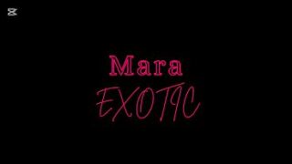 Horny bbw Mara Exotic close up solo Orgasm