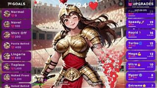 Hot Spartan Action Back At Her Place | Hentai Clicker Game| Hentai Clicker: Cassia Ep3