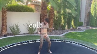 I Snuck Into His Backyard To Jump Naked Im Glad He Decided To Join!!Full Video Posted To My -Link In Bio-