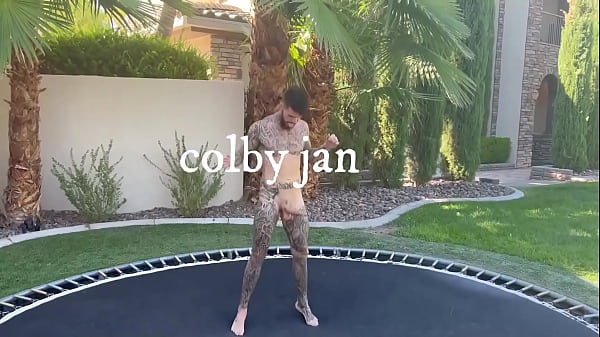 I Snuck Into His Backyard To Jump Naked Im Glad He Decided To Join!!Full Video Posted To My -Link In Bio-