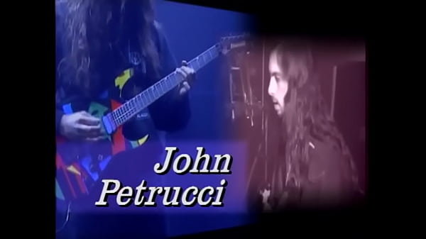 John Petrucci fingering electric guitar