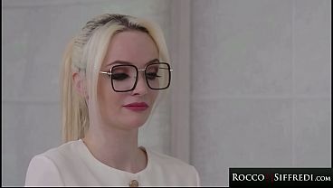 ROCCO SIFFREDI – Ravanous Blonde Secretary Hardore Railed By MONSTER COCK