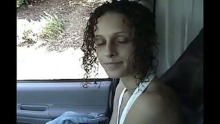 School girl sucker knows how to pay for a taxi