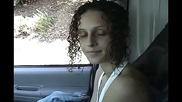 School girl sucker knows how to pay for a taxi