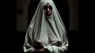Sheet ghost girl AI Generated