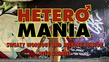 Sweaty Workout And Jacking Session With Gabriel – TRAILER – HETEROMANIA