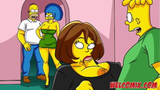 Tearing Ms. Jenny Up! Simpsons porn