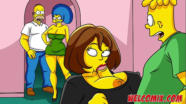 Tearing Ms. Jenny Up! Simpsons porn