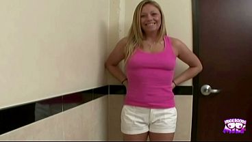 The legendary fucker Michael Stefano made cum art on Brianna St James Gives pretty face