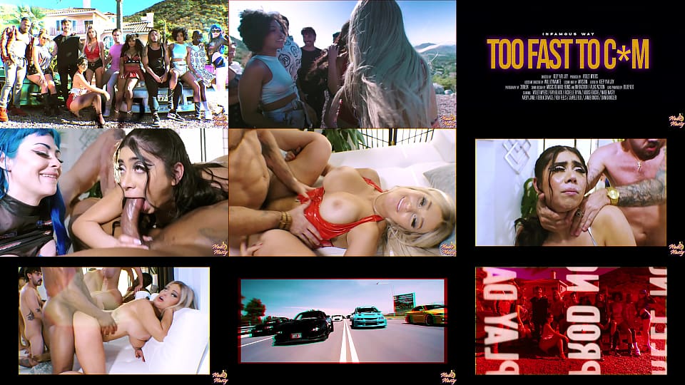 Too Fast To Cum Orgy prod. by Violet Myers 46 sec