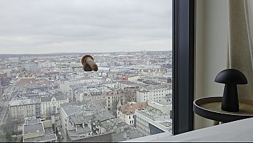 Toy Play – Dildo on the Window – Blowjob