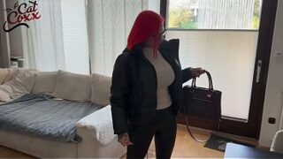 Von der Waschanlage direkt AO in die MilfFotze! Azubi (18 ) gibt alles!!