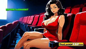 Colombian MILF Fucked in Cinema by Young Stranger – Extreme Public Sex